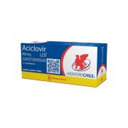Aciclovir (B) 400mg 35 Comprimidos - Laboratorio Chile