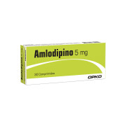 Amlodipino (B) 5mg 30 Comprimidos - Okpo